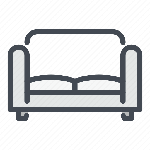 Couch, divan, furniture, interior, lounge, seat, sofa icon - Download on Iconfinder