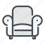 armchair, chair, furniture, households, interior, seat, sofa 