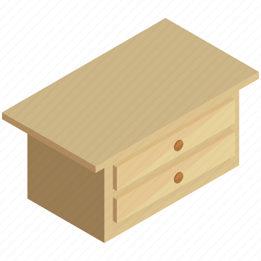 Decor, drawer, drawers, furnishings, furniture, table icon - Download on Iconfinder