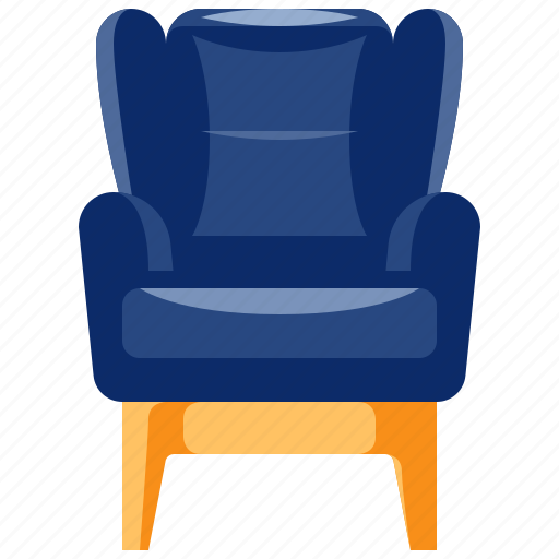Arm, chair, furniture, home, household, interior icon - Download on Iconfinder