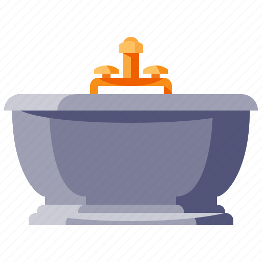 Bathtub, furniture, home, household, interior icon - Download on Iconfinder