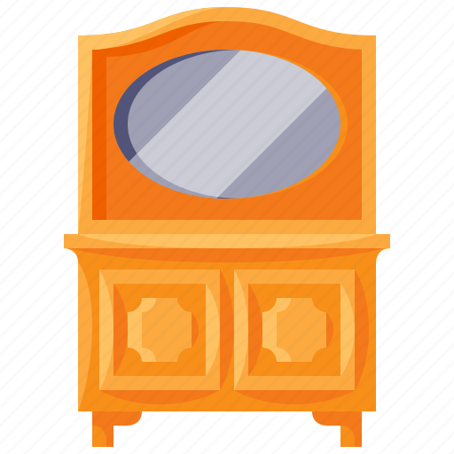 Classsic, dressing, furniture, home, household, interior, table icon - Download on Iconfinder