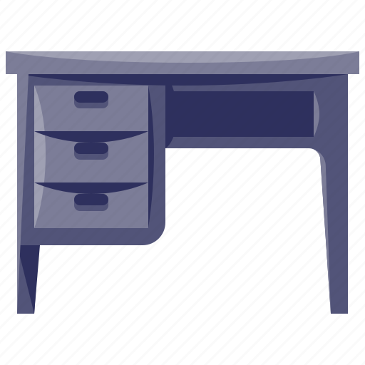 Desk, furniture, home, household, interior icon - Download on Iconfinder