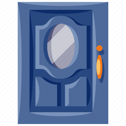 Door, furniture, home, household, interior, single icon - Download on Iconfinder