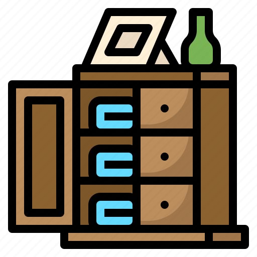 Cabinet, cupboard, furniture, storage icon - Download on Iconfinder