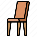 chair, dining, food, house