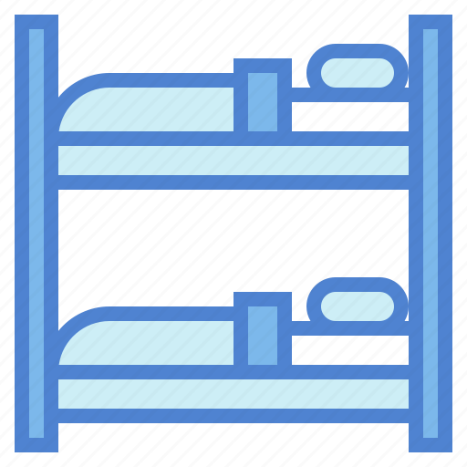 Bed, beds, bunk, rest, sleep icon - Download on Iconfinder