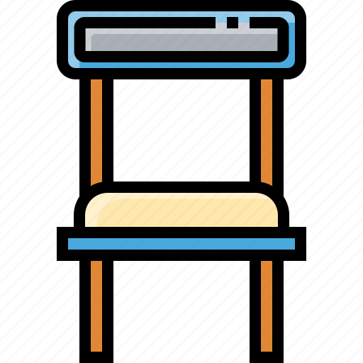 Chair, comfortable, dining, furniture, household, interior, seat icon - Download on Iconfinder
