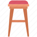 bar, furnishing, furniture, interior, stool 