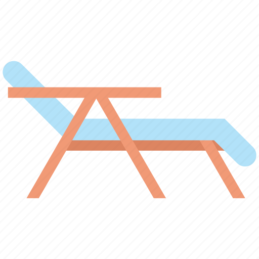 Beach, decor, furnishing, furniture, interior, lounge, lounger icon - Download on Iconfinder