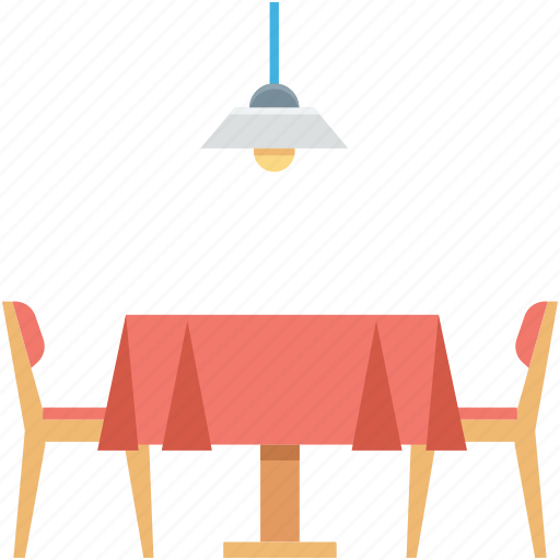 Chair, dining table, furniture, restaurant table, table icon - Download on Iconfinder