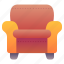 armchair, sofa, chair, couch, seat 