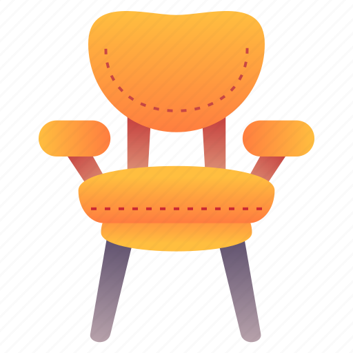 Chair, seat, furniture, work, station, sitting icon - Download on Iconfinder