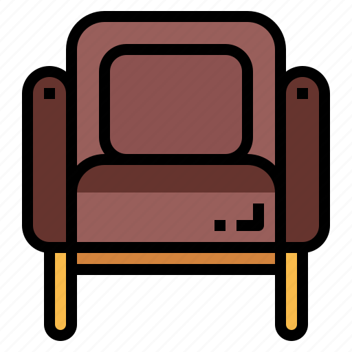 Armchair, chair, seat, furniture, interior icon - Download on Iconfinder