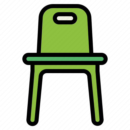 Chair, seat, furniture, interior, wooden icon - Download on Iconfinder