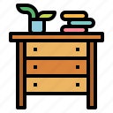 dresser, furniture, cabinet, drawer, cupboard