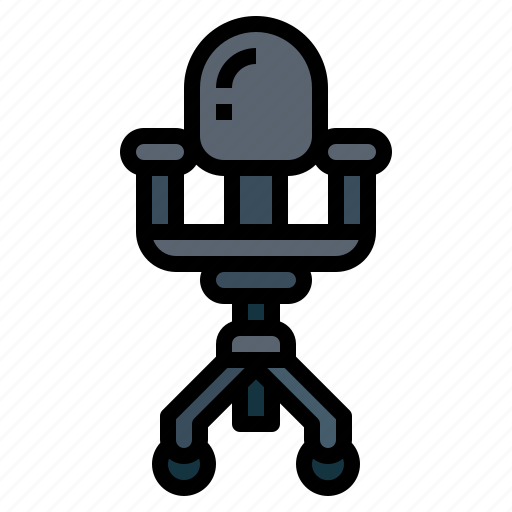 Swivel, chair, seat, armchair, furniture icon - Download on Iconfinder