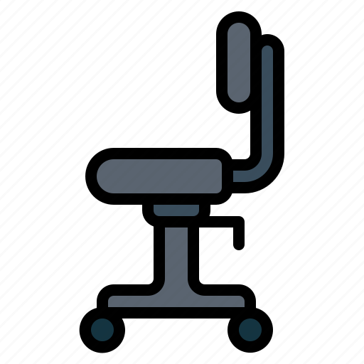 Swivel, chair, seat, office, furniture icon - Download on Iconfinder