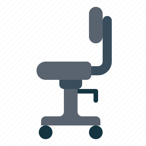 Swivel, chair, seat, office, furniture icon - Download on Iconfinder