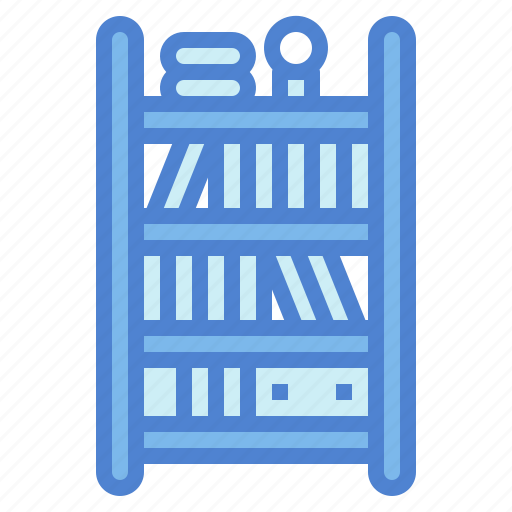 Bookcase, furniture, closet, book, library icon - Download on Iconfinder