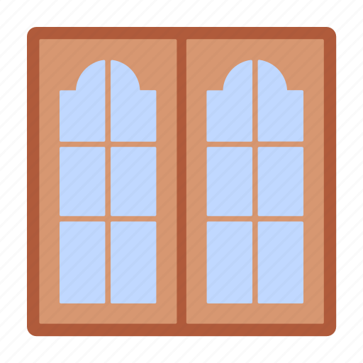 Window, decor, interior, furniture, property icon - Download on Iconfinder