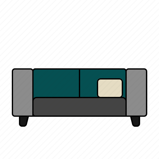 Sofa, decor, interior, furniture, property icon - Download on Iconfinder