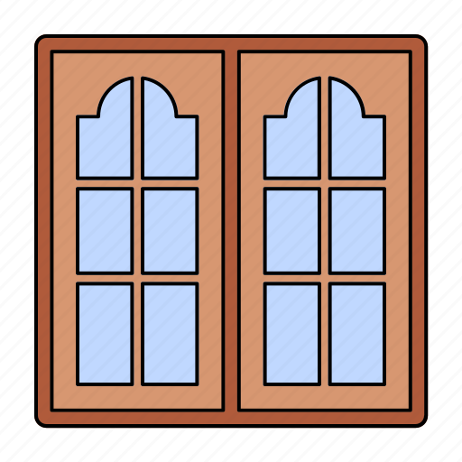 Window, decor, interior, furniture, property icon - Download on Iconfinder