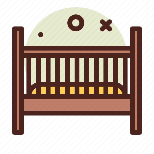 Baby, bed, furniture, interior icon - Download on Iconfinder