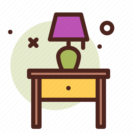 Bedside, furniture, interior icon - Download on Iconfinder