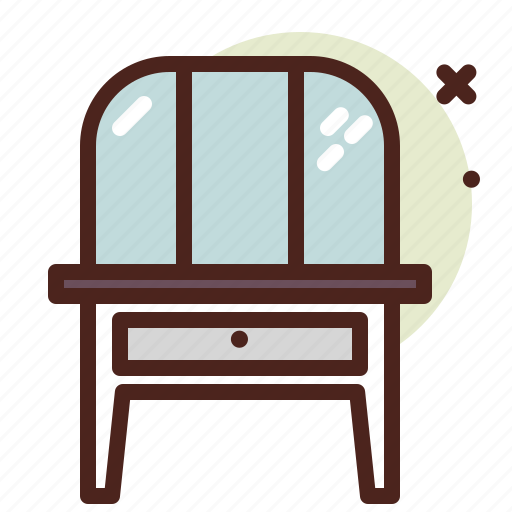 Mirror, table, furniture, interior icon - Download on Iconfinder