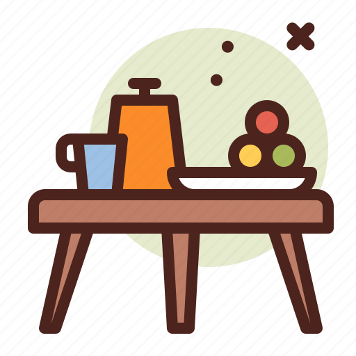 Serving, table, furniture, interior icon - Download on Iconfinder