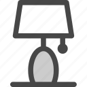 bulb, decor, furniture, lamp, light, night, table