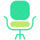 chair, office chair, seat