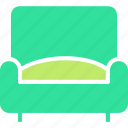 armchair, couch, sofa