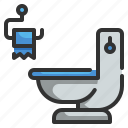 bathroom, furniture, household, interior, restroom, sanitary, toilet