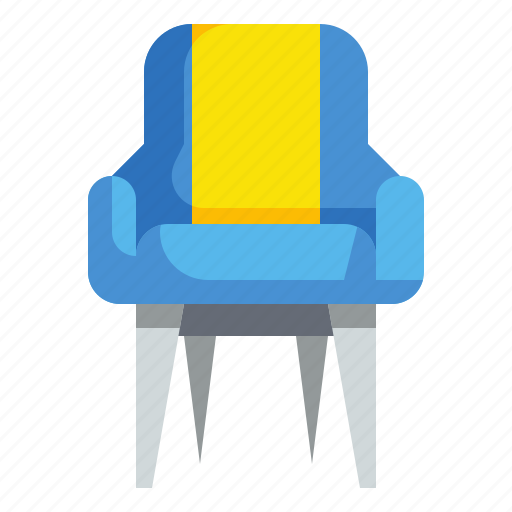 Chair, furniture, household, interior, seat, sitting icon - Download on Iconfinder