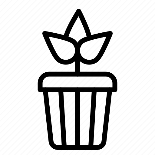 Plant pot, nature, pot, plant, gardening icon - Download on Iconfinder