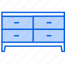 cabinet, cupboard, drawer, storage, furniture