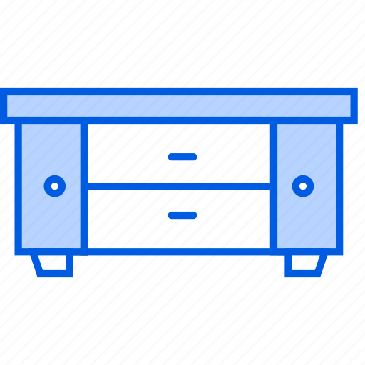 Cabinet, cupboard, drawer, storage, furniture, tv icon - Download on Iconfinder