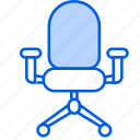 office, chair, furniture, computer, armchair, business