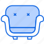 sofa, armchair, furniture, chair, interior 