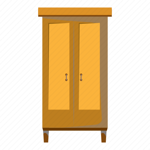 Cartoon, closet, clothes, furniture, interior, room, wardrobe icon - Download on Iconfinder