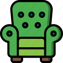 armchair, chair, furniture, house