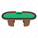 card game, card table, furniture, game, poker, poker table, sports
