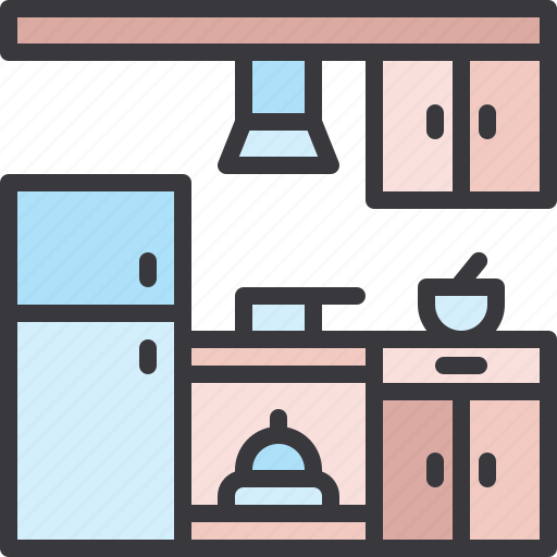 Kitchen, home, furniture, fridge, oven icon - Download on Iconfinder