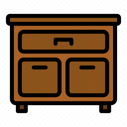 Cabinet, furniture, home, interior, house, room icon - Download on Iconfinder