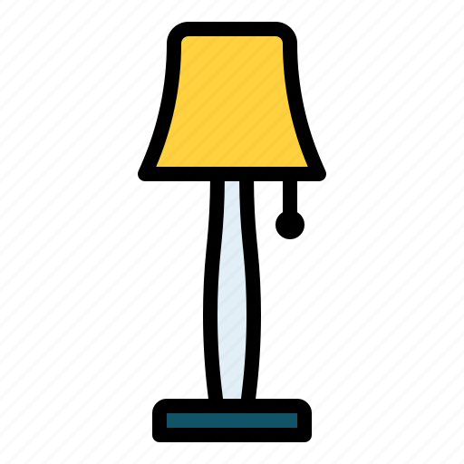 Lamp, standing, furniture, home, interior, house, room icon - Download on Iconfinder