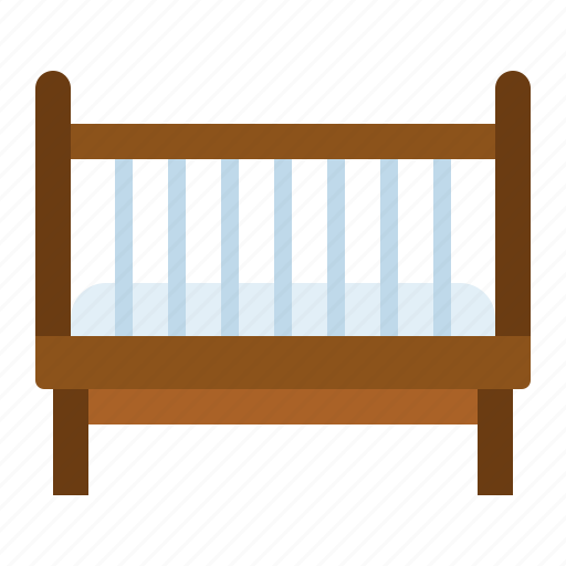 Crib, furniture, home, interior, house, room icon - Download on Iconfinder