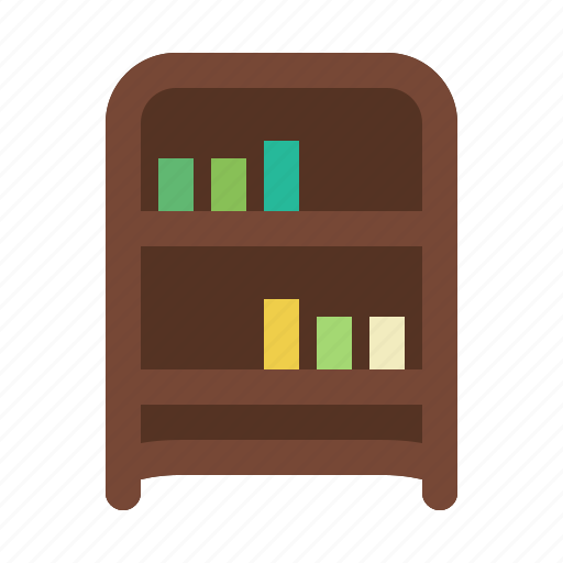 Bookcase, building, furniture, home, house icon - Download on Iconfinder