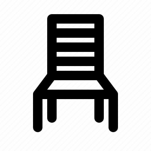 Chair, dining, furniture, room, seat, wooden, woodwork icon - Download on Iconfinder